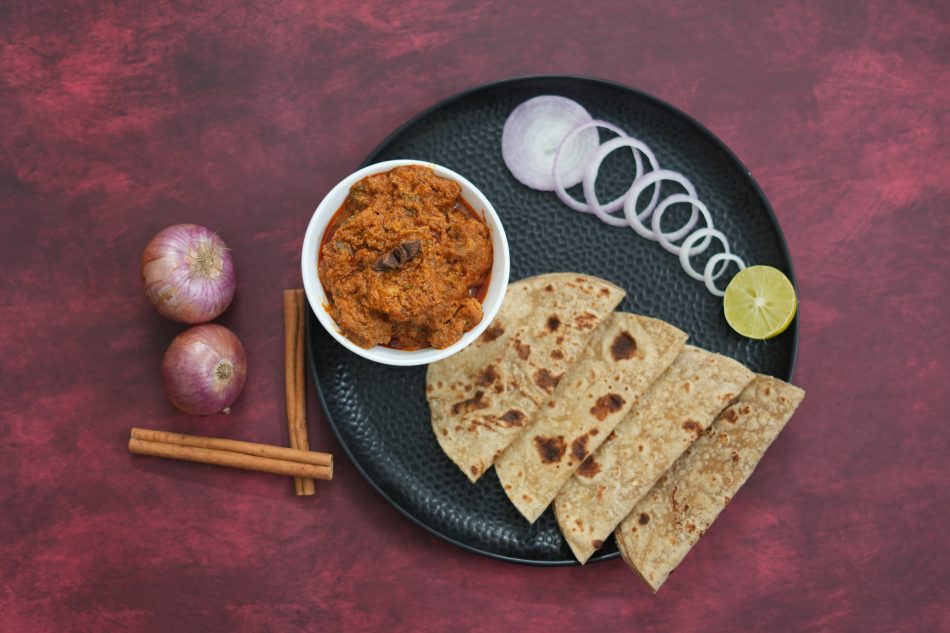 Kadai Paneer with Roti/Jeera Rice
